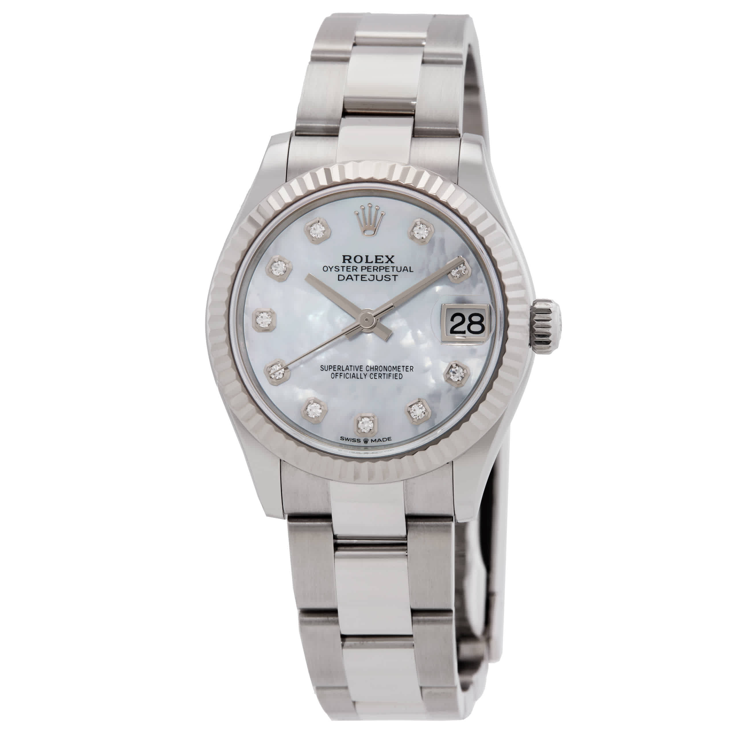 Rolex Datejust 31 Automatic Diamond Ladies Watch 278274MDO