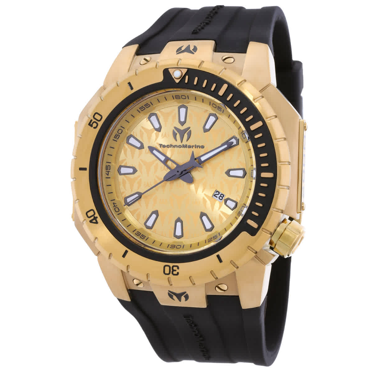 TechnoMarine Manta Quartz Gold Dial Mens Watch TM-224010 114$