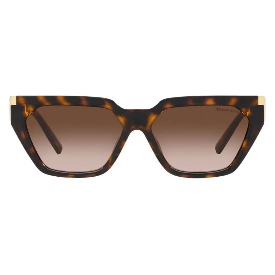 Tiffany & Co. Woman Sunglass TF4205U - Frame color: Havana, Lens color: Brown Gradient