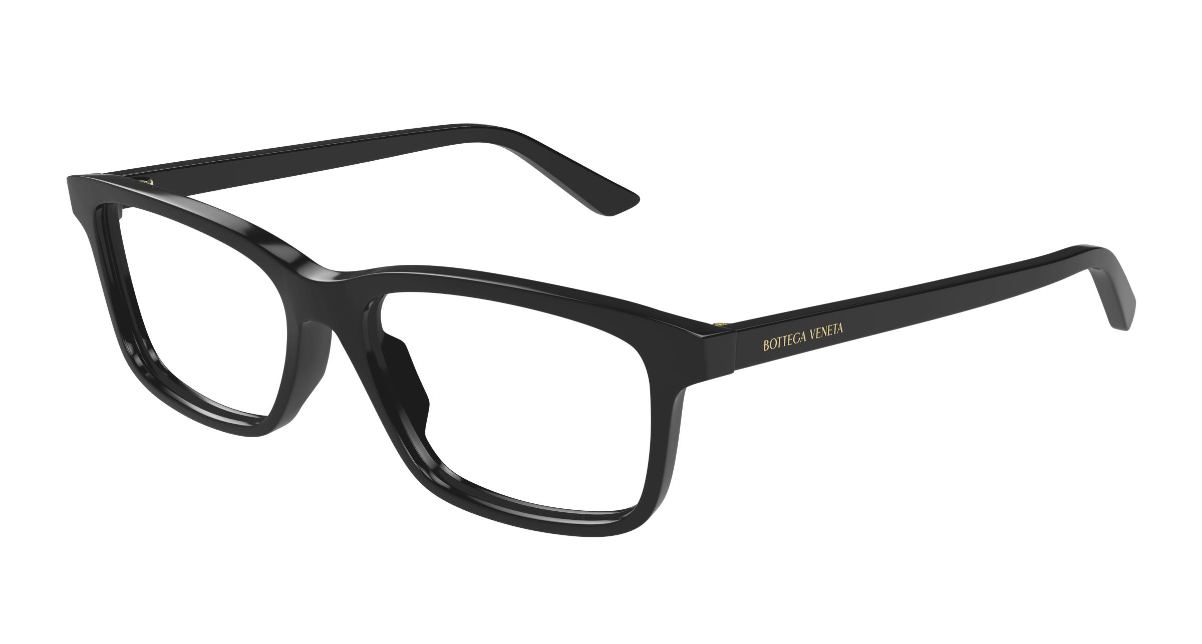 Bottega Veneta Demo Rectangular Mens Eyeglasses BV1314O 001 55 133$