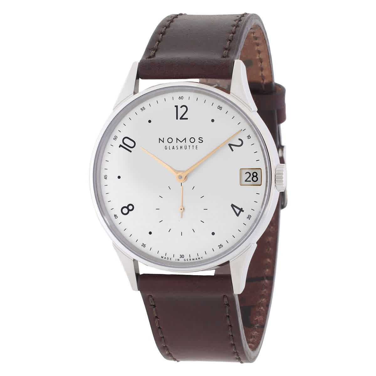 Nomos Minimatik Hand Wind White Dial Mens Watch 1251