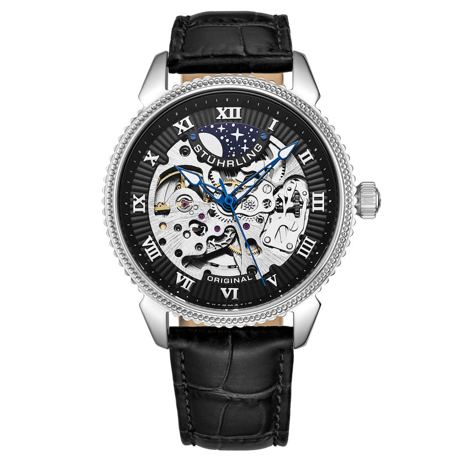 Stuhrling Original Legacy Automatic Black Dial Mens Watch M16860 135$