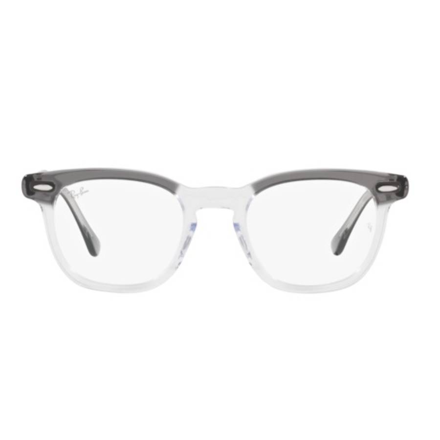 Ray-Ban Hawkeye Optics Eyeglasses Grey On Transparent Frame Clear Lenses Polarized 50-21