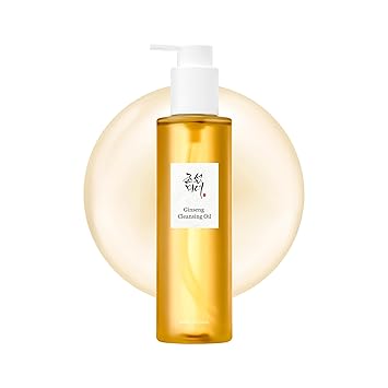 Beauty of Joseon Ginseng Cleansing Oil Waterproof Makeup Remover for Sensitive Skin, 210ml, 7.1 oz