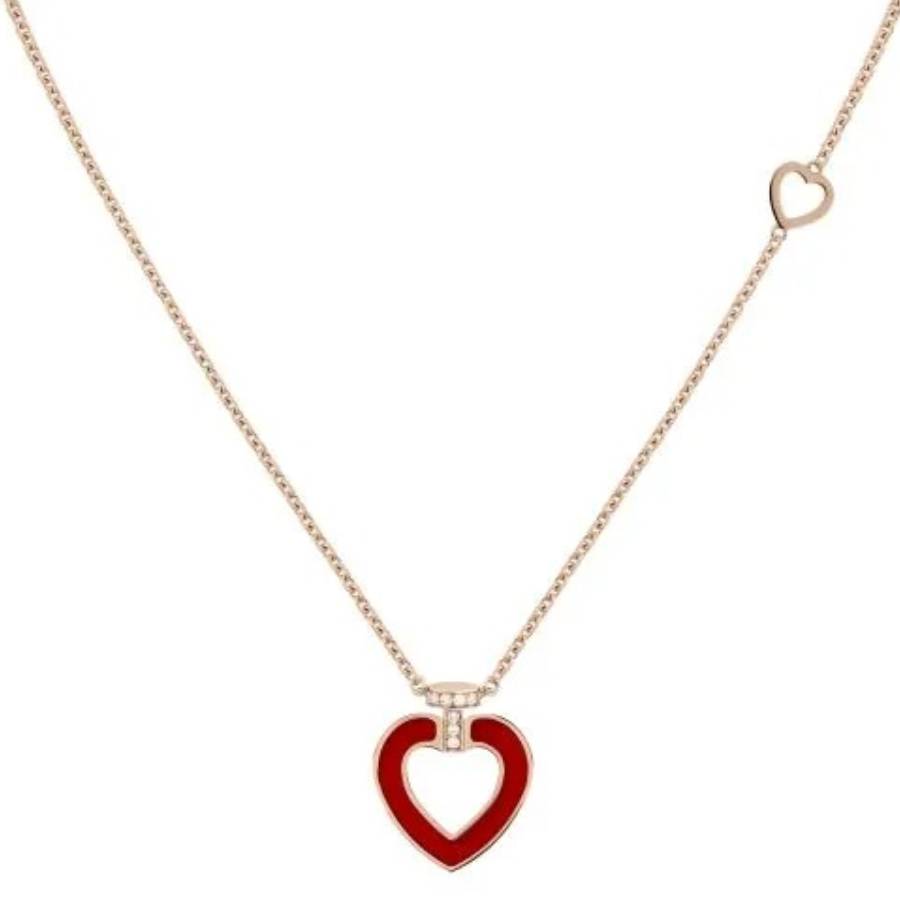 Fred Pretty Woman Medium Model Heart Pendat Necklace