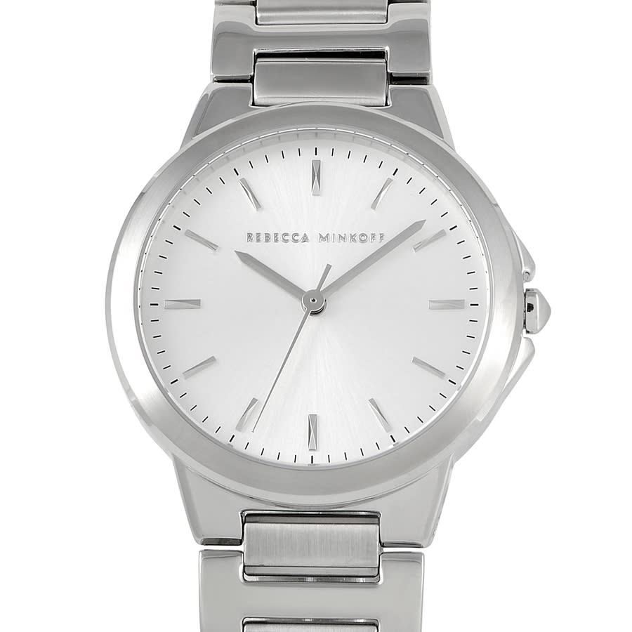 Rebecca Minkoff Cali Quartz Silver White Dial Ladies Watch 2200303 68$