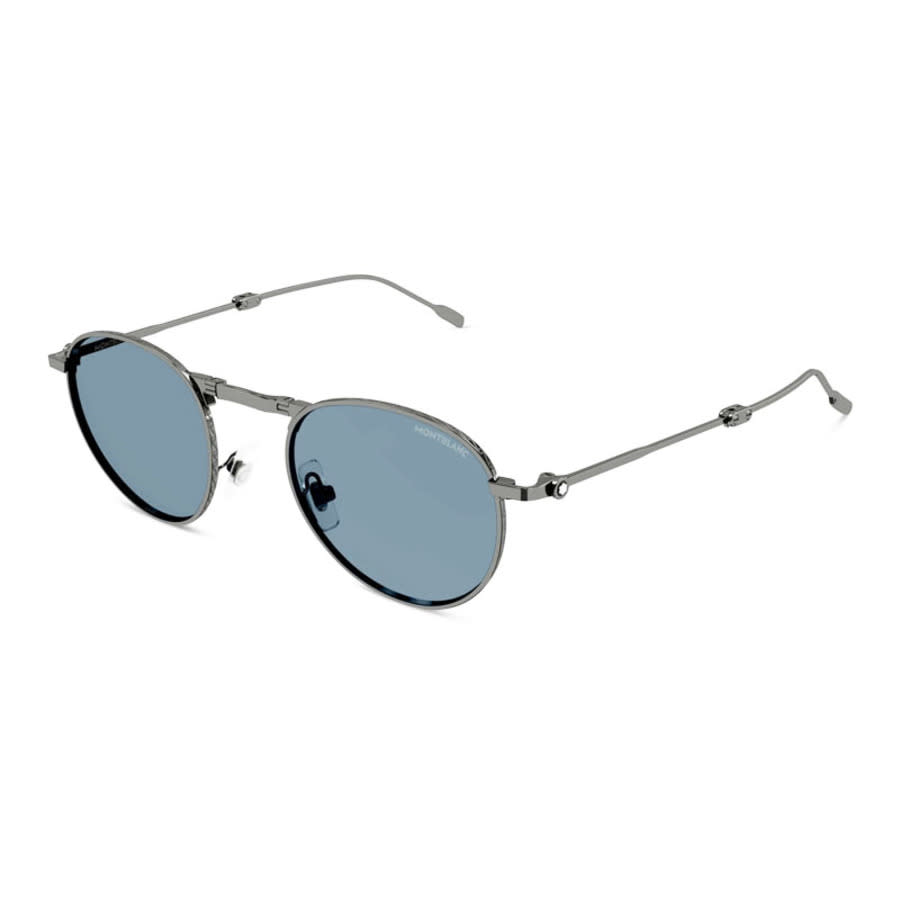 Montblanc Ladies Black Square Sunglasses MB0280S 002