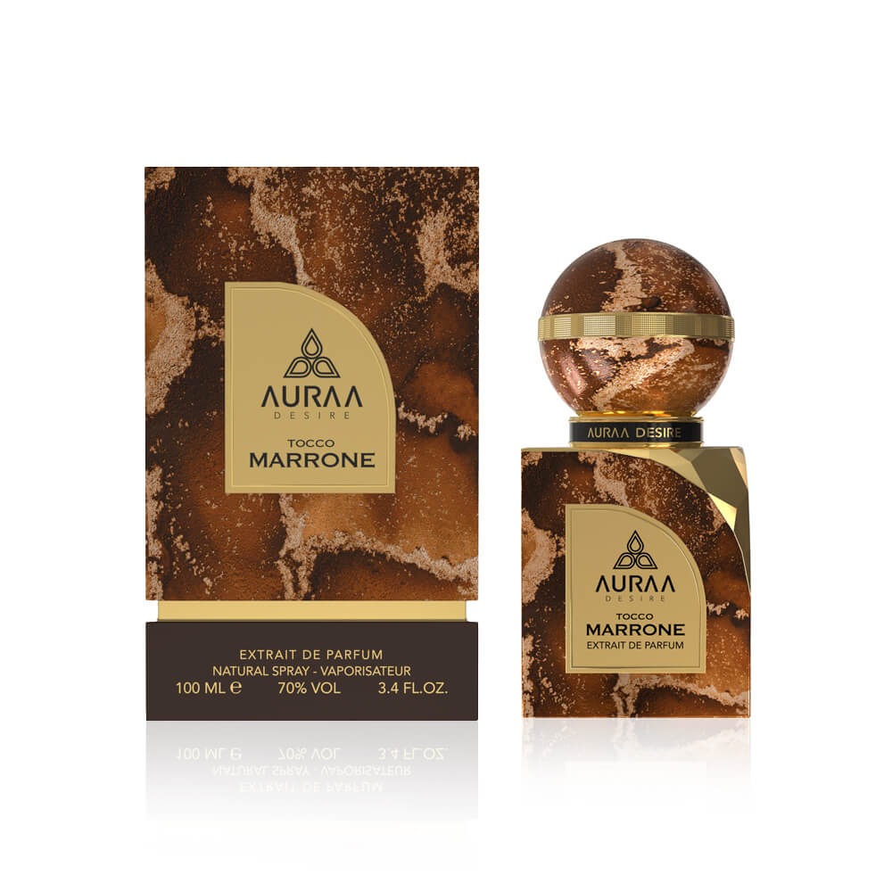 Auraa Desire Unisex Tocco Marrone Extrait de Parfum Spray 3.4 oz Fragrances 6290360831909