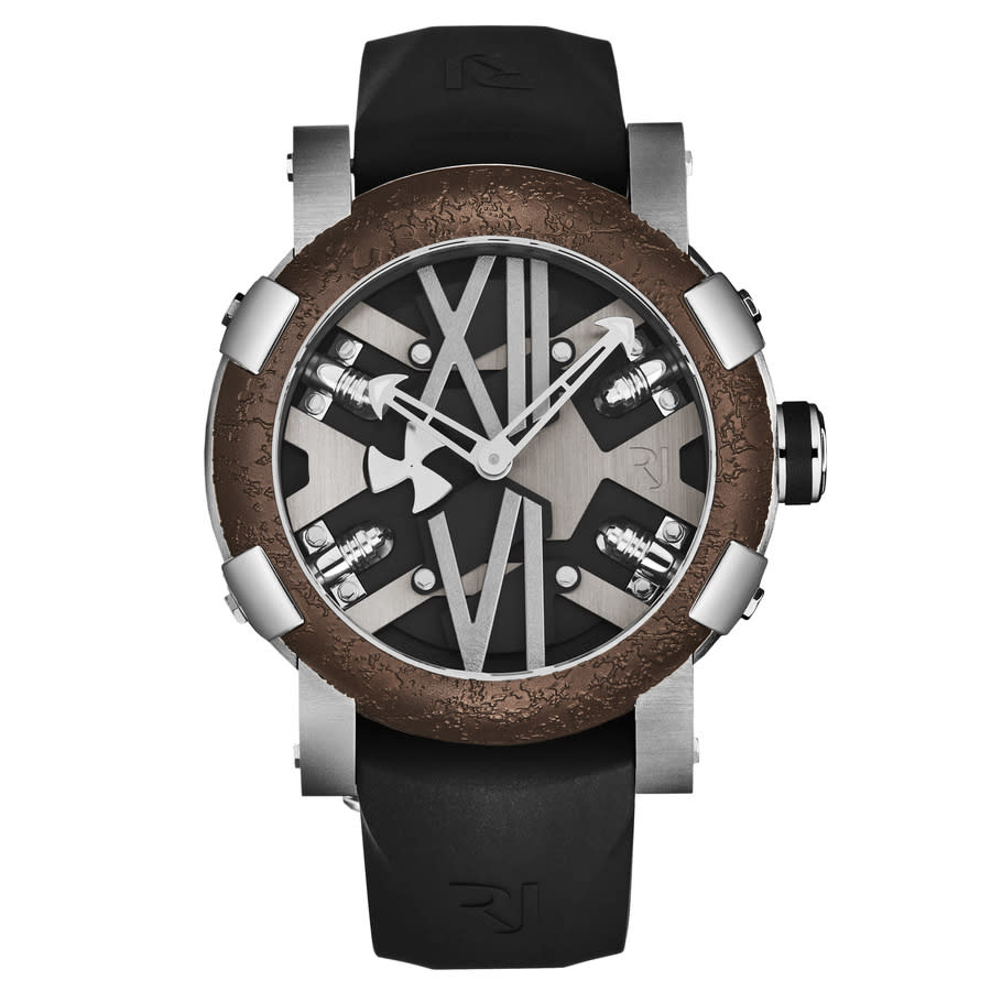 Romain Jerome Steampunk Automatic Black Dial Mens Watch RJSTAU10110 14355$