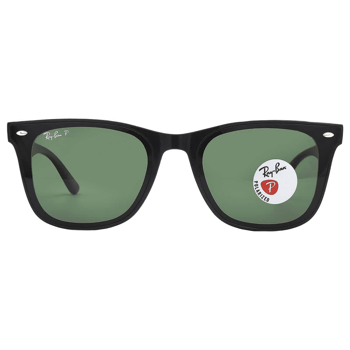 Ray-Ban Unisex Sunglass RB4420 -  Frame color: Black, Lens color: Dark Green Polarized