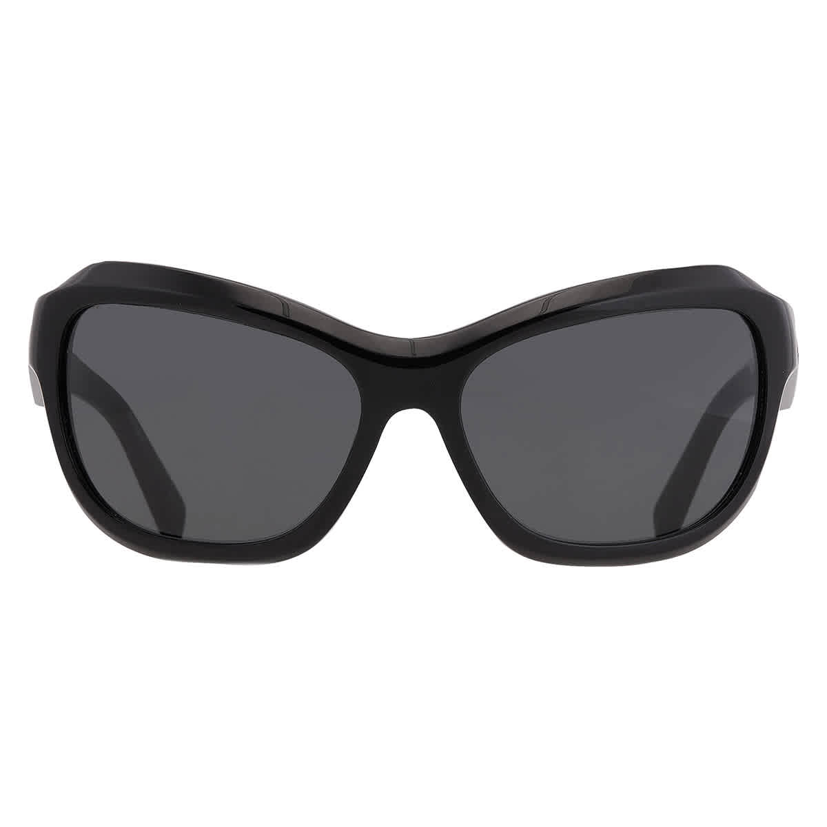 Prada Dark Grey Butterfly Ladies Sunglasses PR A27S 16K5S0 62
