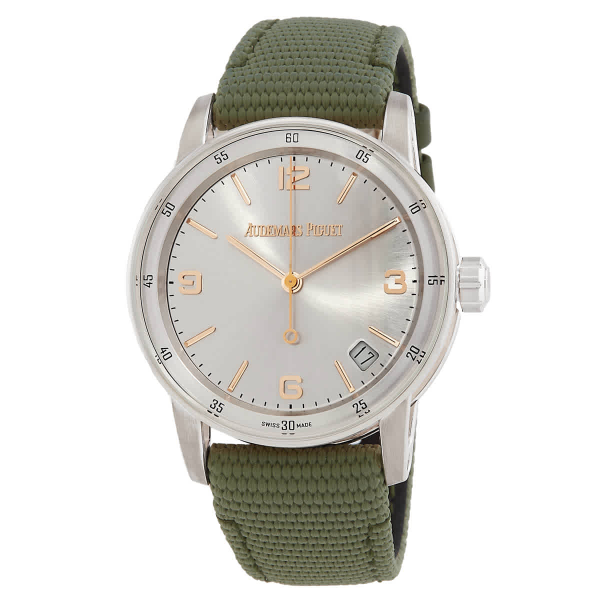 Audemars Piguet CODE 11.59 Automatic Mens Watch 15210CR.OO.A009CR.GR.NATO