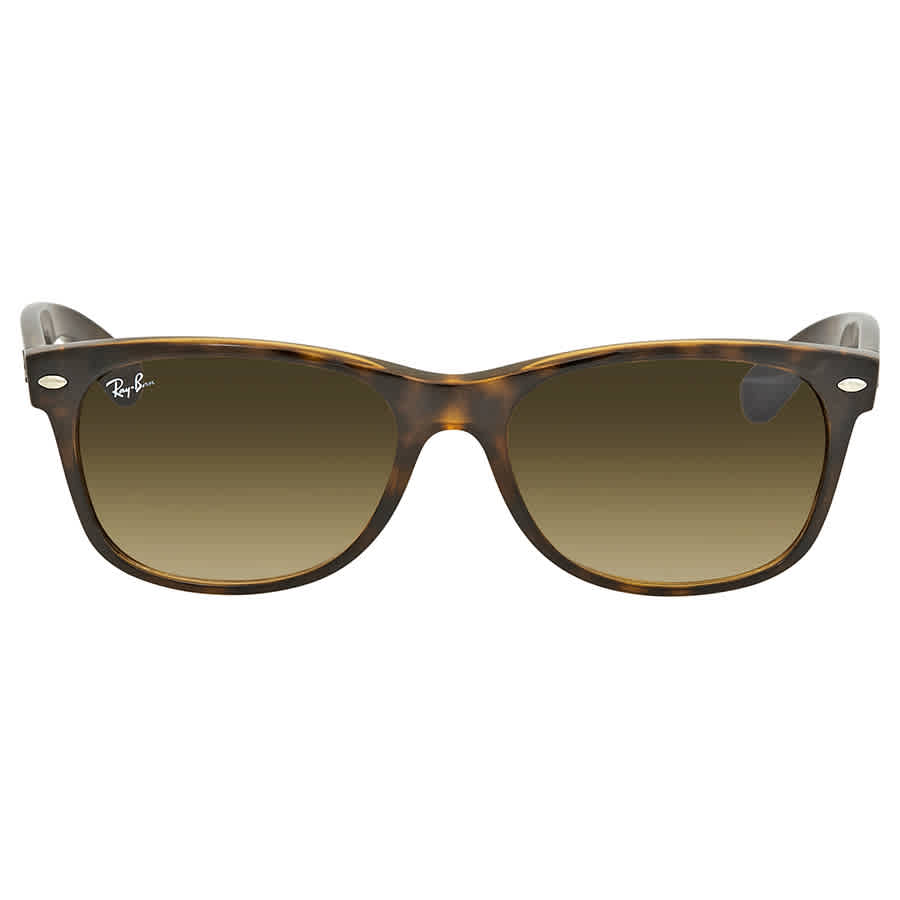 Ray Ban New Wayfarer Classic Light Brown Gradient Unisex Sunglasses RB2132 710/51 55