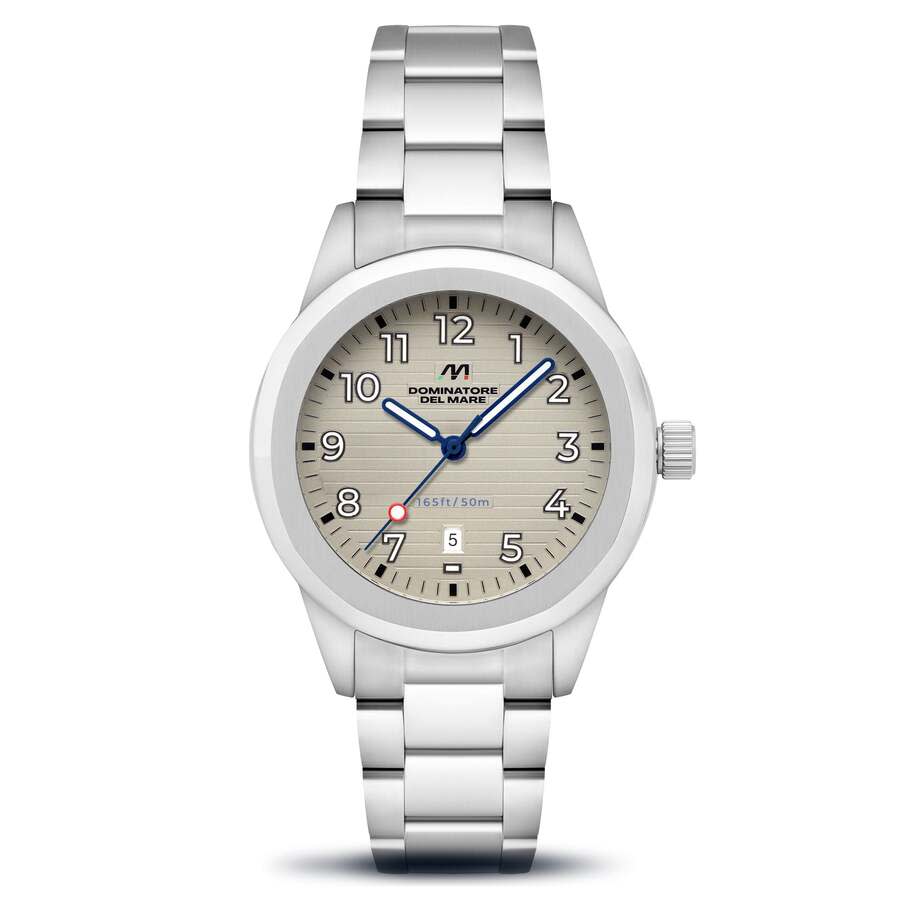 Dominatore Del Mare Aqua Sicura Quartz Grey Dial Mens Watch DD-8022-66 71$