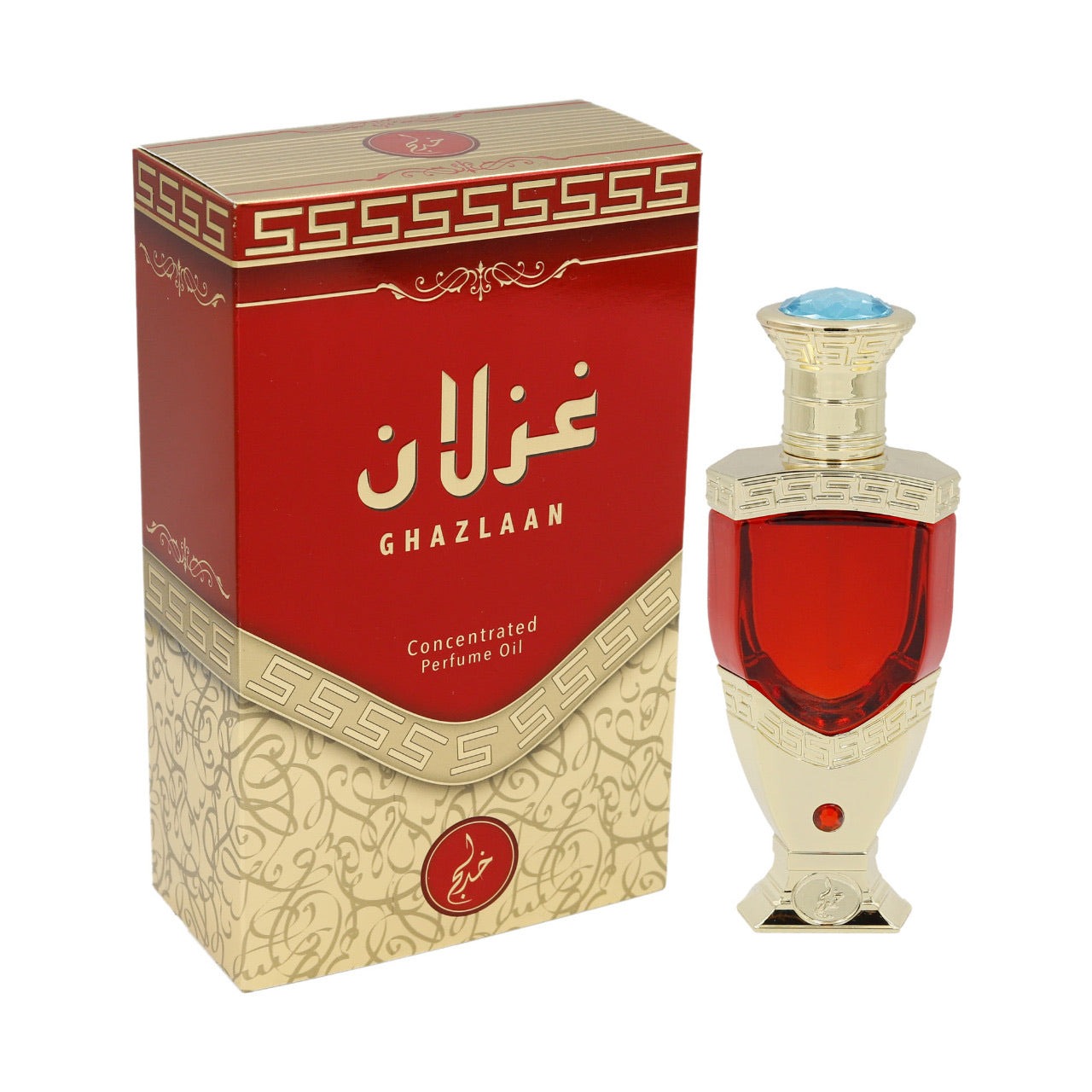 Khadlaj Unisex Ghazlaan Perfume Oil 067 oz Fragrances 6291107971827 15$