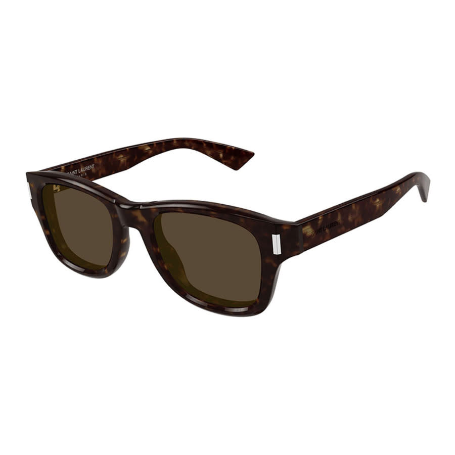 Saint Laurent Unisex Black Square Sunglasses SL801 002