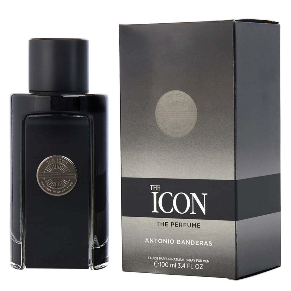 Antonio Banderas Mens The Icon Eau De Parfum EDP 34 oz Fragrances 8411061999332 21$