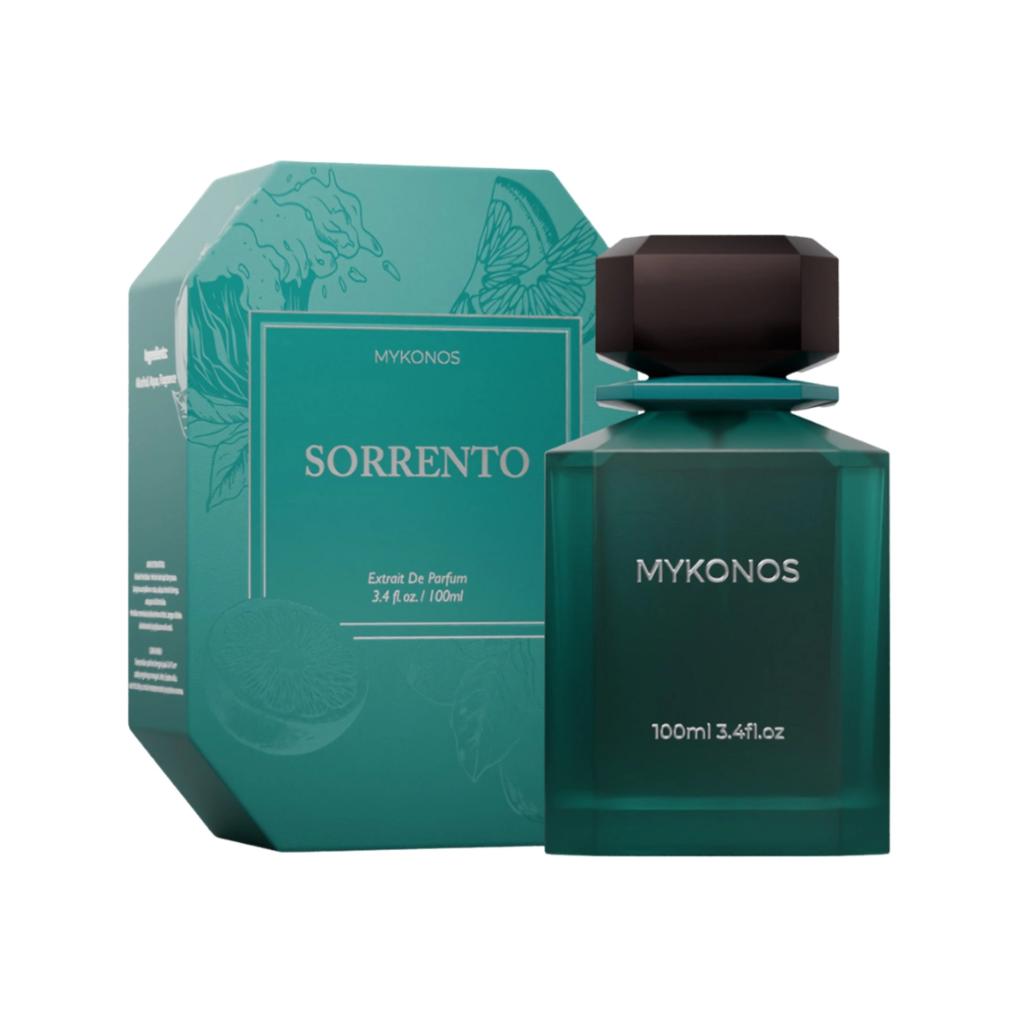 Mykonos Unisex Sorrento Extrait de Parfum Spray 3.4 oz Fragrances 3475932544934
