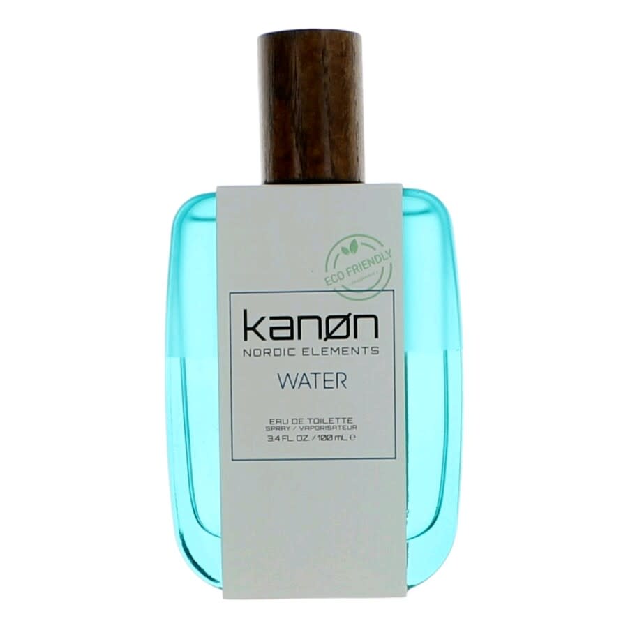 Kanon Mens Nordic Elements Water EDT Spray 3.4 oz Fragrances 849017007721