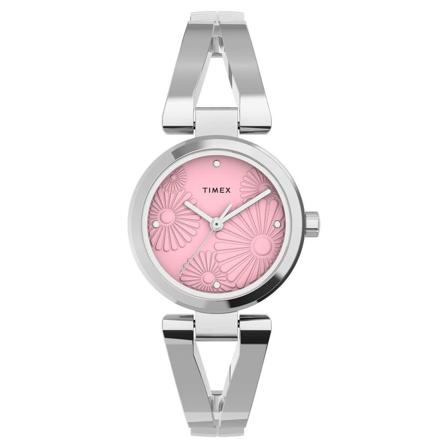 Timex Main Street Quartz Pink Dial Ladies Watch TW2U82300 55$