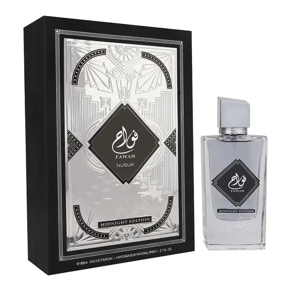 Nusuk Mens Fawah Midnight EDP Spray 27 oz Fragrances 6297001574157 25$