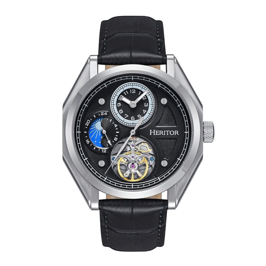 Heritor Antoni Automatic Black Dial Mens Watch HERHS4301 146$