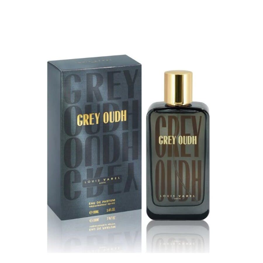 Louis Varel Mens Grey Oudh EDP Spray 33 oz Fragrances 3760168633805 40$