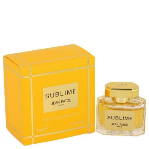 Sublime Jean Patou EDP Mini 016 oz 50 ml w 15$