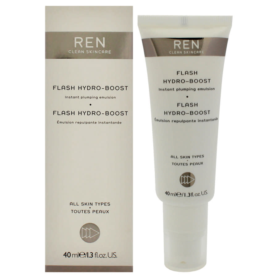 REN Flash Hydro-Boost Instant Plumping Emulsion 1.3 oz (Tester) Skin Care 843711405920