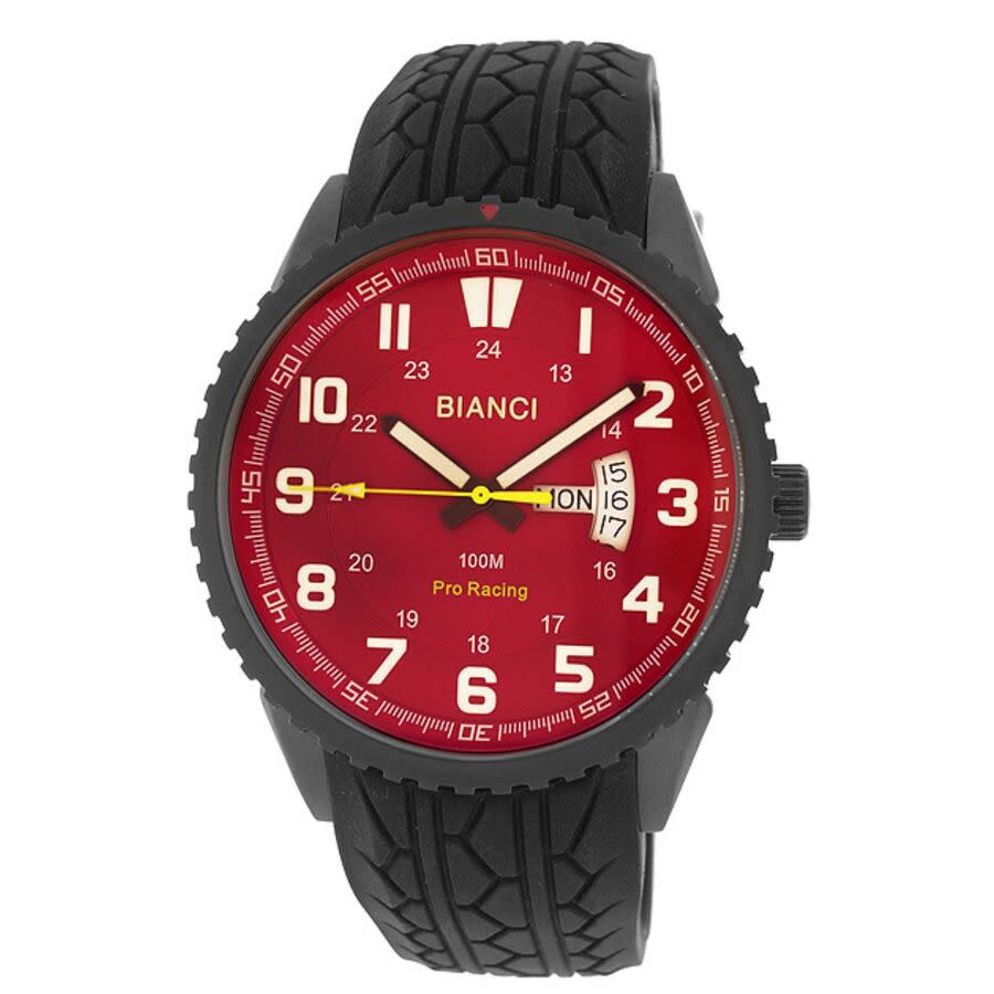 Roberto Bianci Ricci Quartz Red Dial Mens Watch RB70992 66$