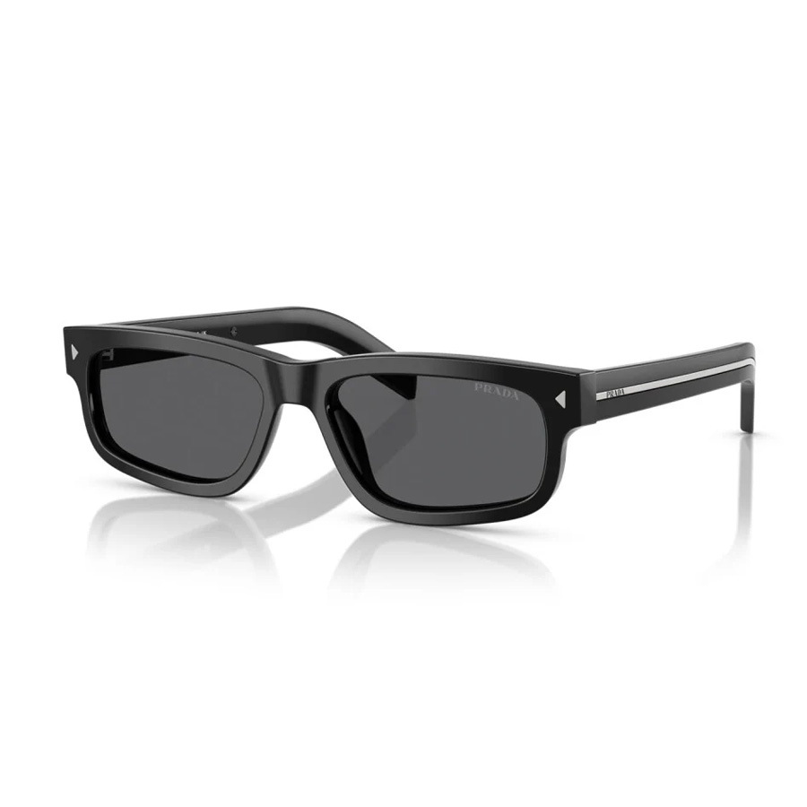 Prada Man Sunglass PR B11S -  Frame color: Black, Lens color: Dark Grey