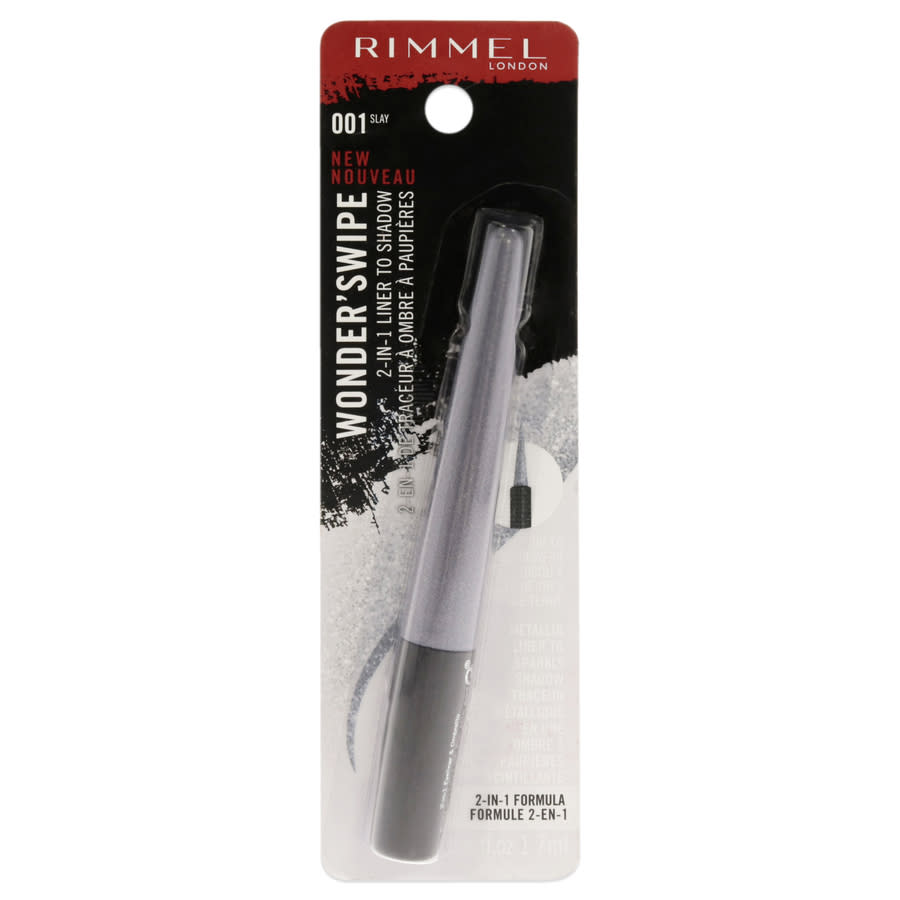 Rimmel London Ladies Wonder Swipe 2-in-1 Liner To Shadow 0.058 Oz 001 Slay Makeup 3614227776371