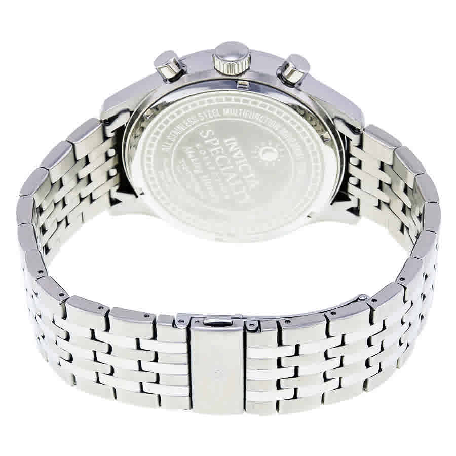black and silver invicta watch