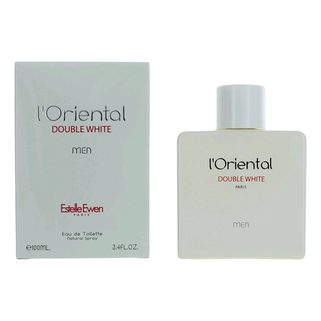 Estelle Ewen Mens L`Oriental Double White Edition EDT 3.4 oz Fragrances 3700134409652