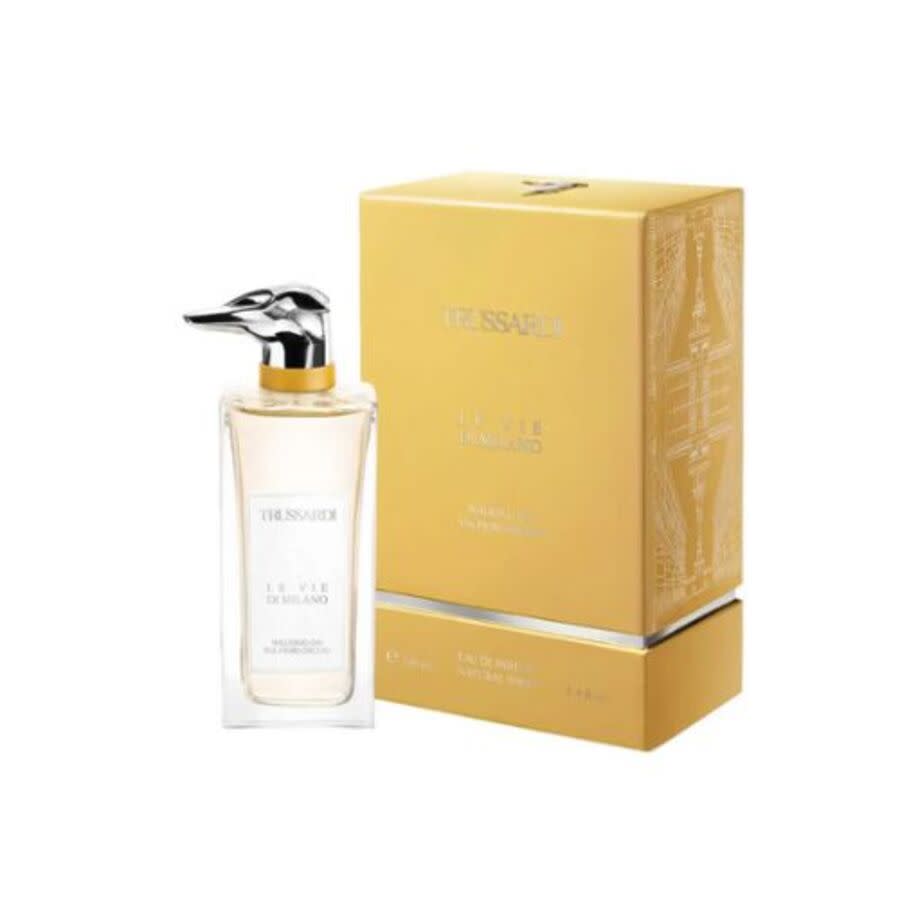 Trussardi Unisex Le Vie Di Milano Walking On Via Fiori Oscuri EDP Spray 34 oz Fragrances 8058045432616 99$