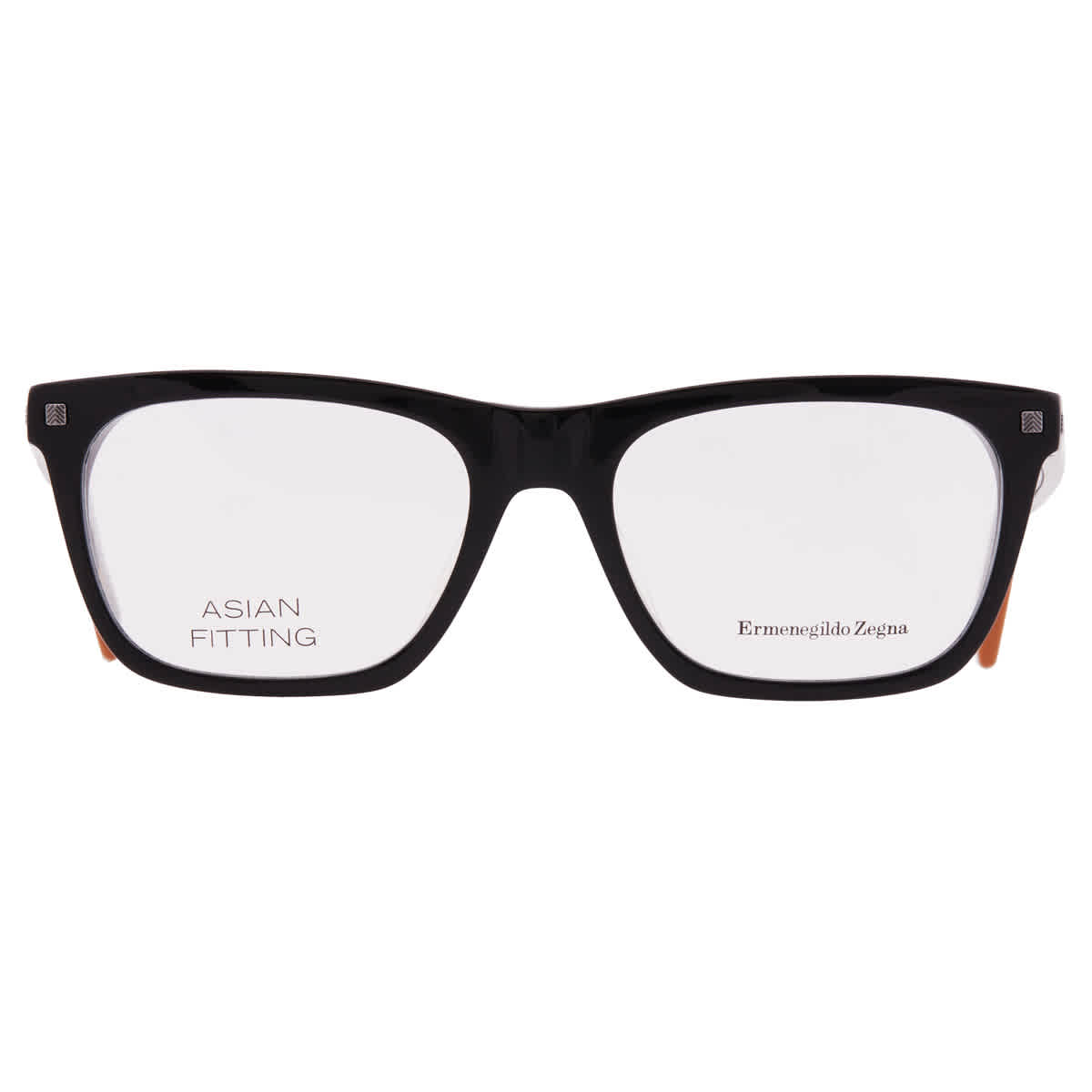 Zegna Demo Square Mens Eyeglasses EZ5136-F 001 55