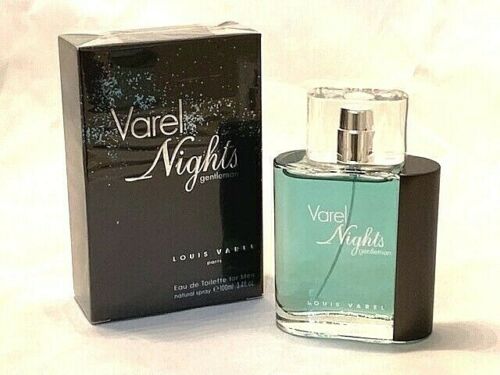 Louis Varel Mens Varel Nights Gentelman EDT Spray 3.4 oz Fragrances 3760168630552