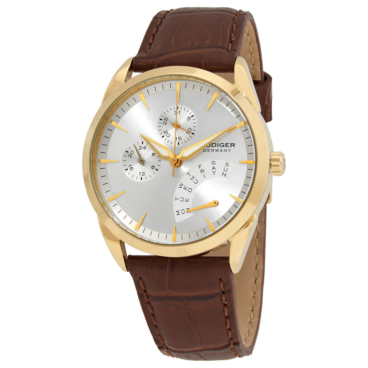 Rudiger Hamelin Silver Dial Mens Watch R3200-02-001 238$