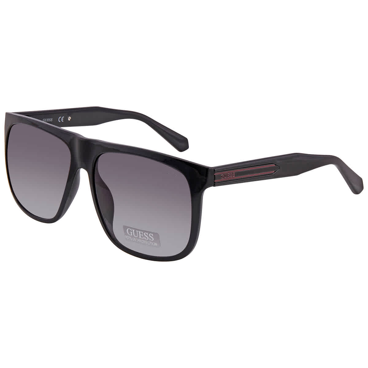 Guess Factory Smoke Gradient Square Mens Sunglasses GF5072 01B 60