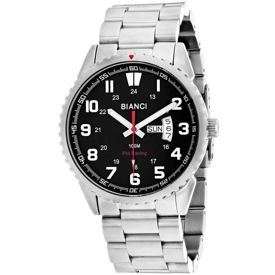 Roberto Bianci Ricci Quartz Black Dial Mens Watch RB70995