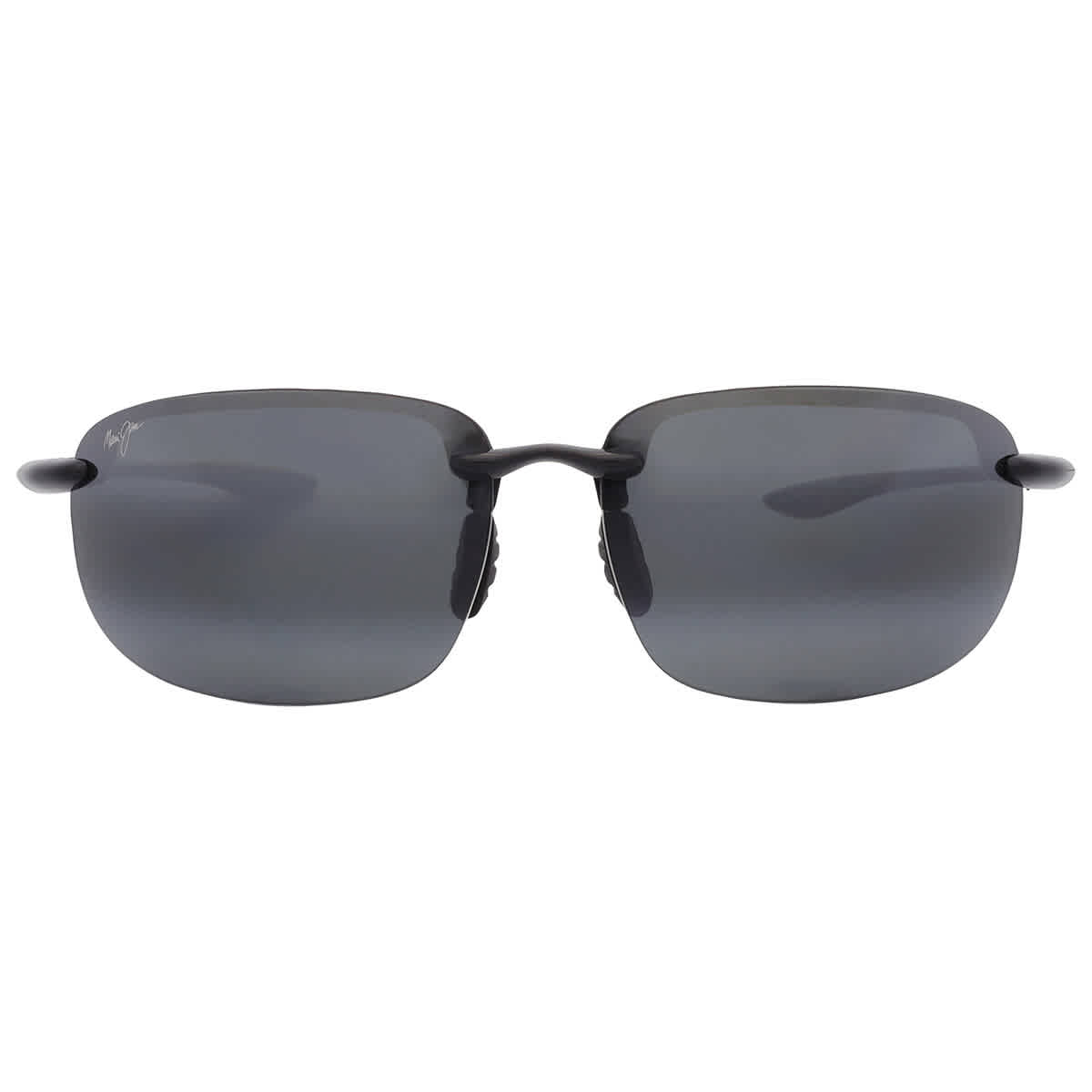 Maui Jim Ho'okipa XLarge Polarized Sunglasses 67mm with Black Gloss Frame and Neutral Grey Lenses