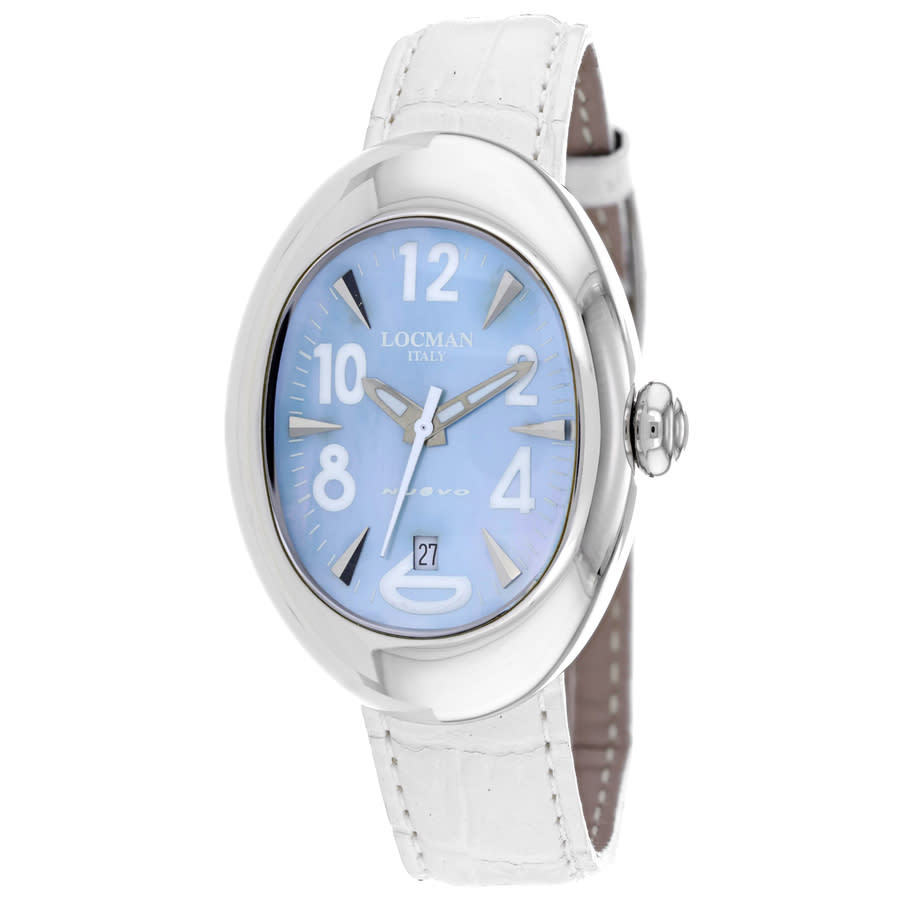 Locman Classic Quartz Blue Dial Ladies Watch 2000MS