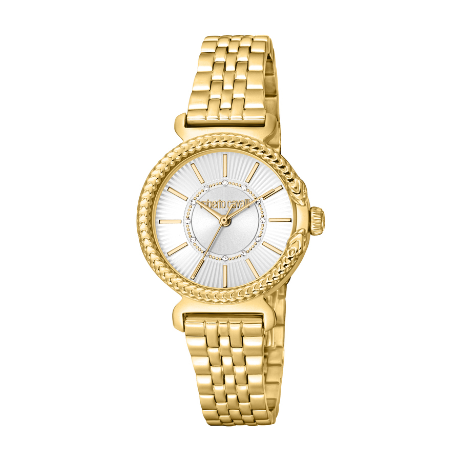 Roberto Cavalli Fashion Watch Quartz Silver Dial Ladies Watch RC5L061M0055 285$