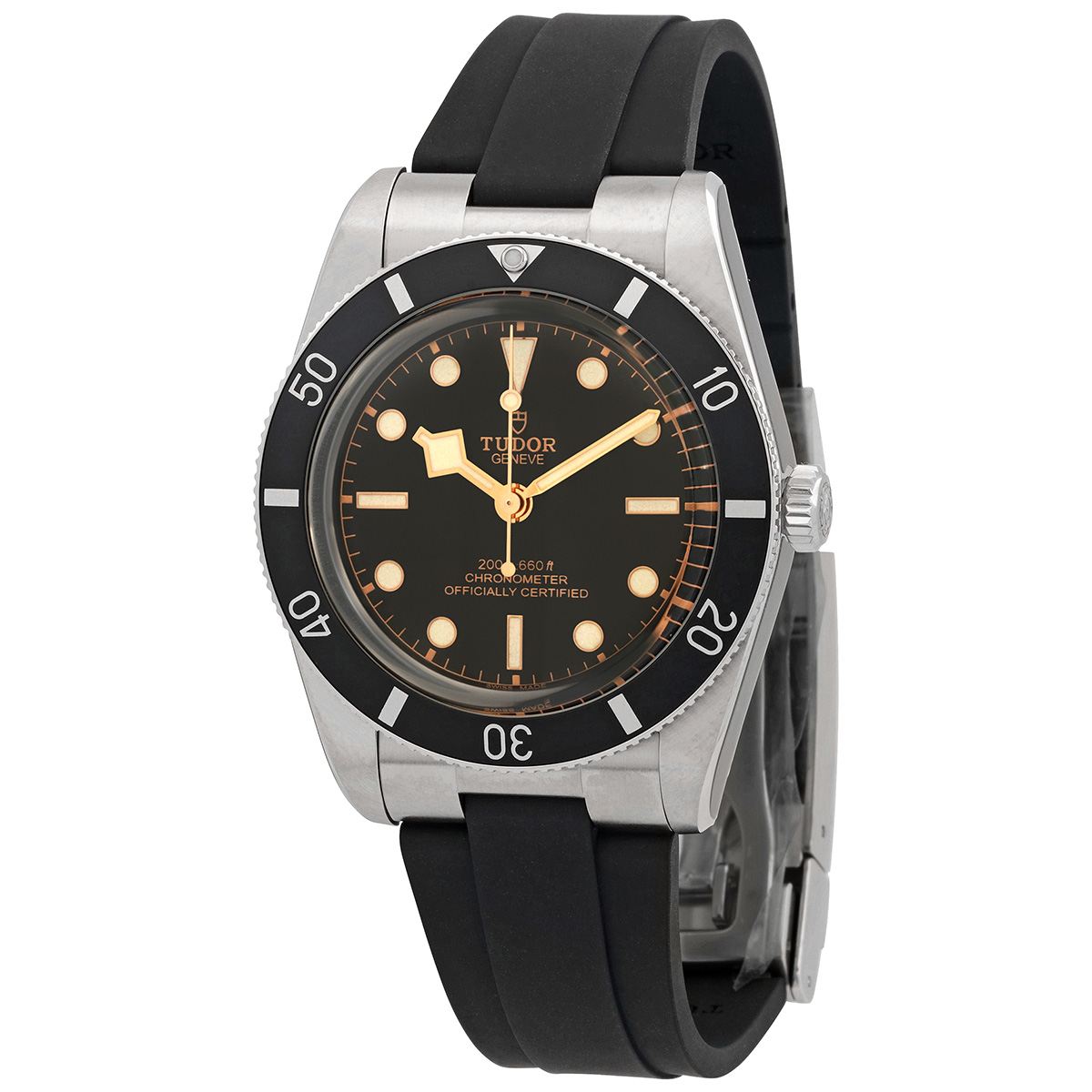 Pre-owned Tudor Black Bay 54 Automatic Chronometer Black Dial Mens Watch M79000N-0002 3495$