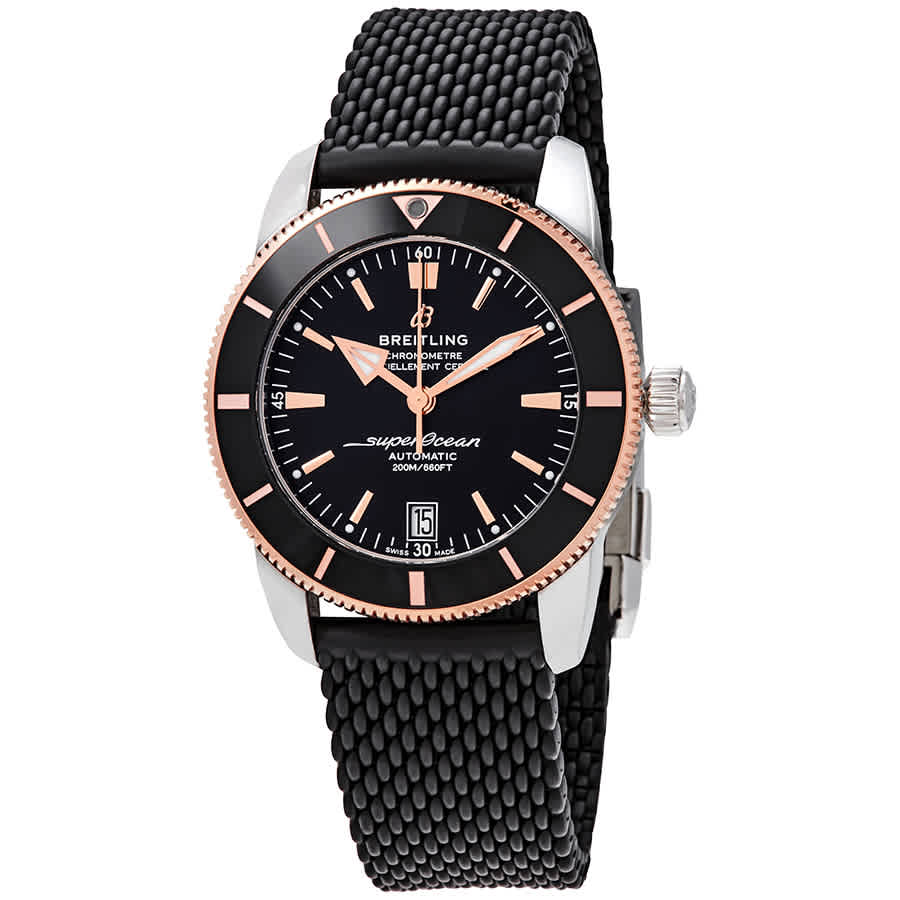 Breitling Superocean Heritage II Automatic Chronometer Black Dial Mens Watch UB2010121B1S1 5525$