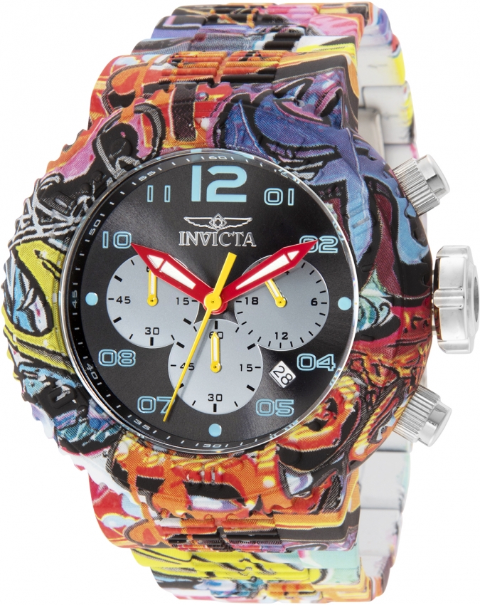 Мужские кварцевые часы Invicta Pro Diver Chronograph GMT 36779