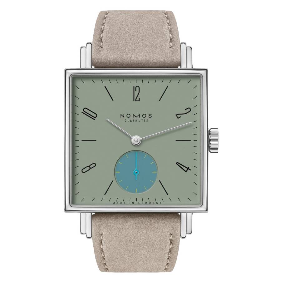 Nomos Tetra Salvia Hand Wind Sage Green Dial Watch 439 2145$