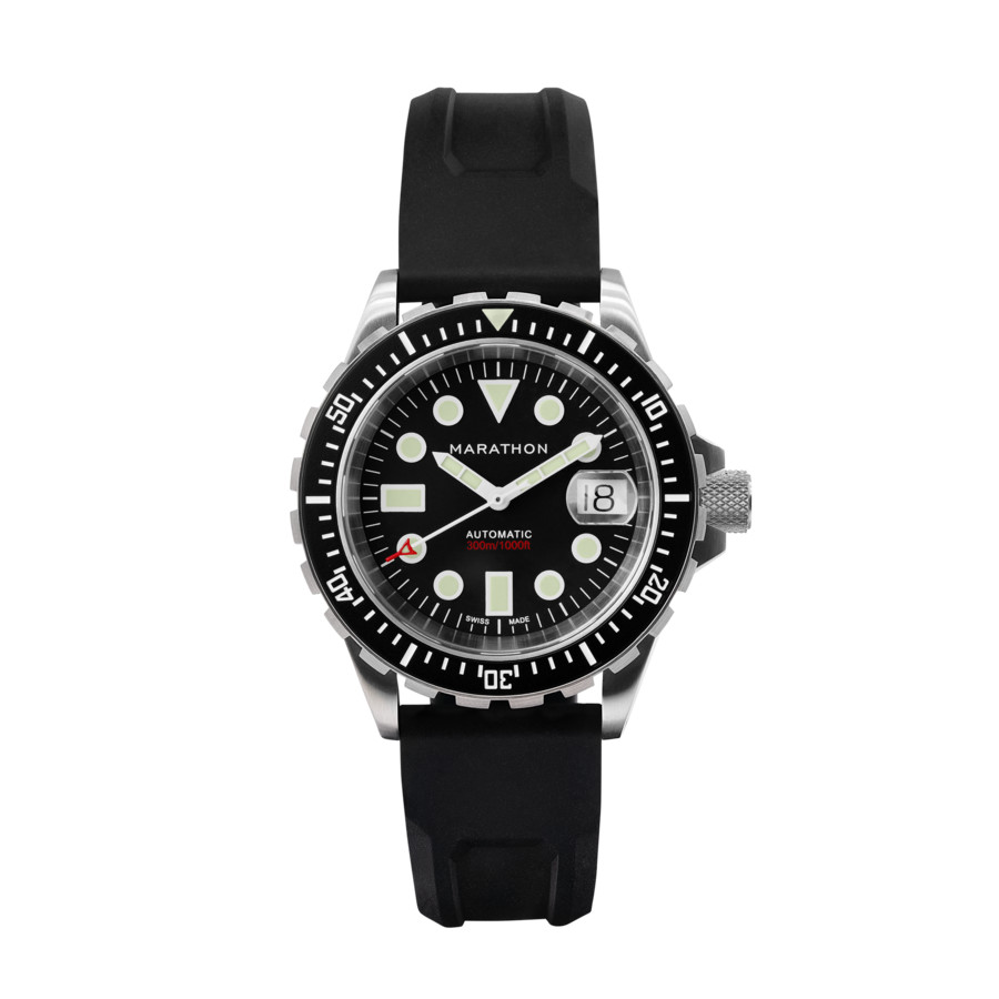 Marathon Osar-D Automatic Black Dial Mens Watch WW194006SS-2030 1620$