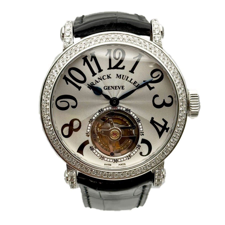 Franck Muller Imperial Tourbillon Automatic Diamond Silver Dial Mens Watch 7002 T D 32266$