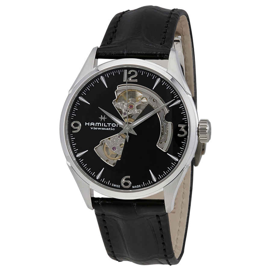 Hamilton Jazzmaster Automatic Open Heart Black Dial Mens Watch H32705731 872$